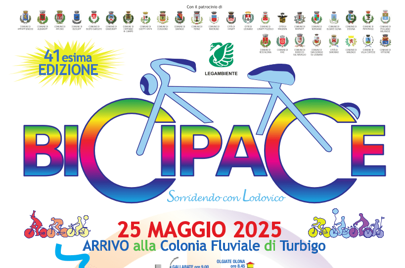 Bicipace 2025: pedalare per la pace e per il futuro del&nbsp;territorio