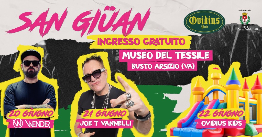 San Giüan si fa grande: l’Ovidius porta la festa al Museo del&nbsp;Tessile