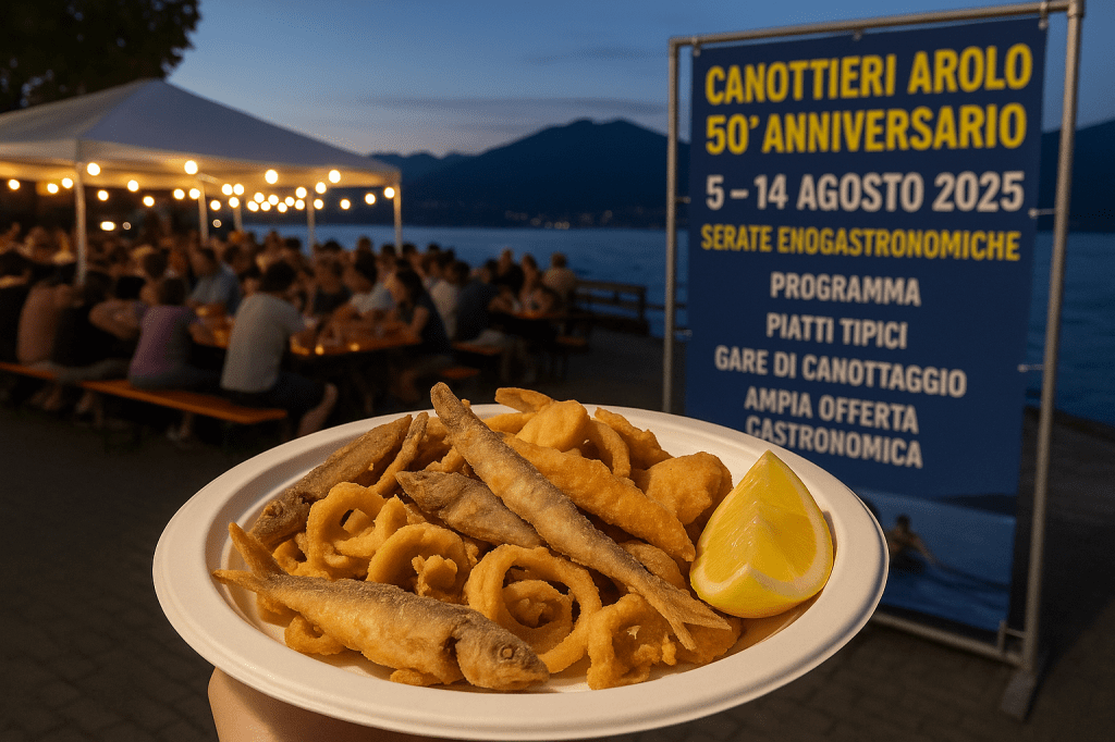 Sapori del lago e tradizione: ad Arolo un agosto tutto da&nbsp;gustare