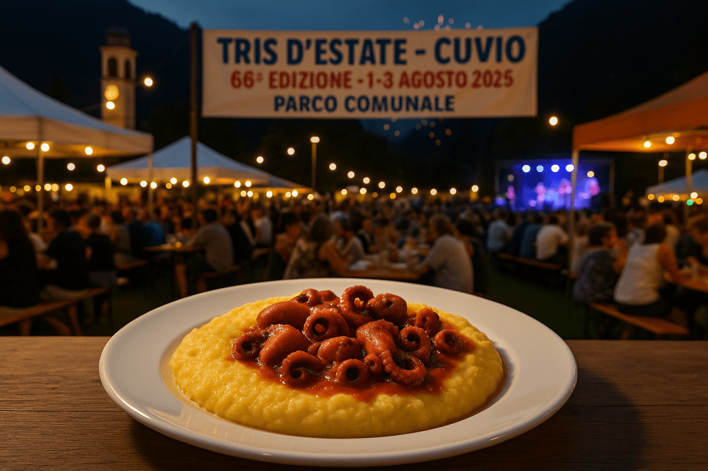“Tris d’Estate” a Cuvio: tre giorni di gusto, musica e spettacolo per la 66ª&nbsp;edizione