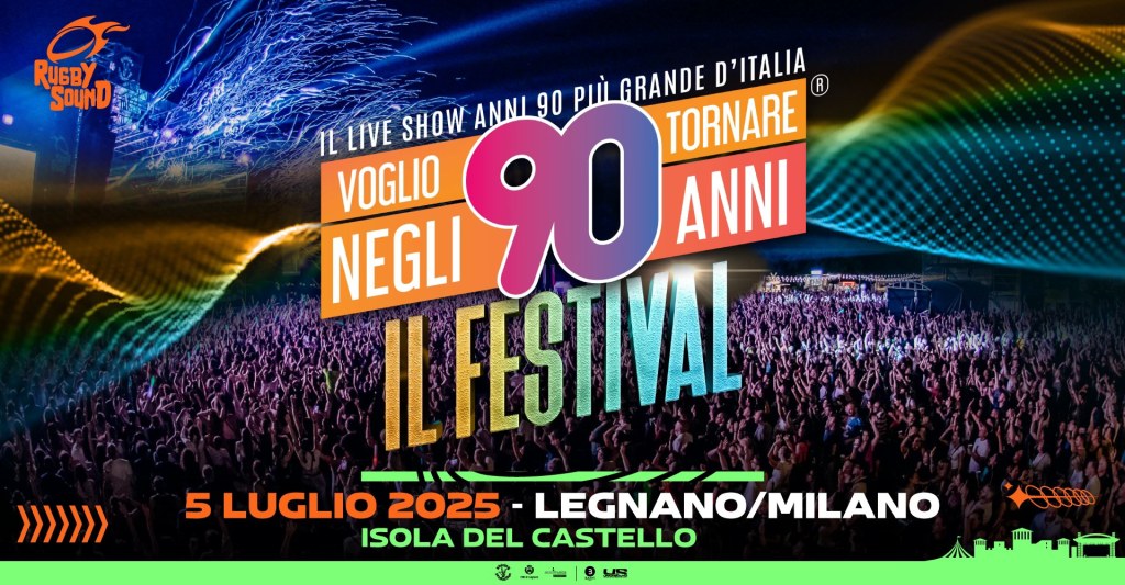 RUGBY SOUND FESTIVAL: si torna negli Anni&nbsp;’90!