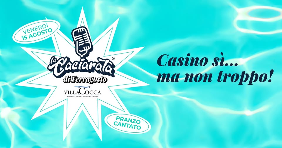 Ferragosto in piscina a Villa Cocca: pranzo, musica e&nbsp;tuffi