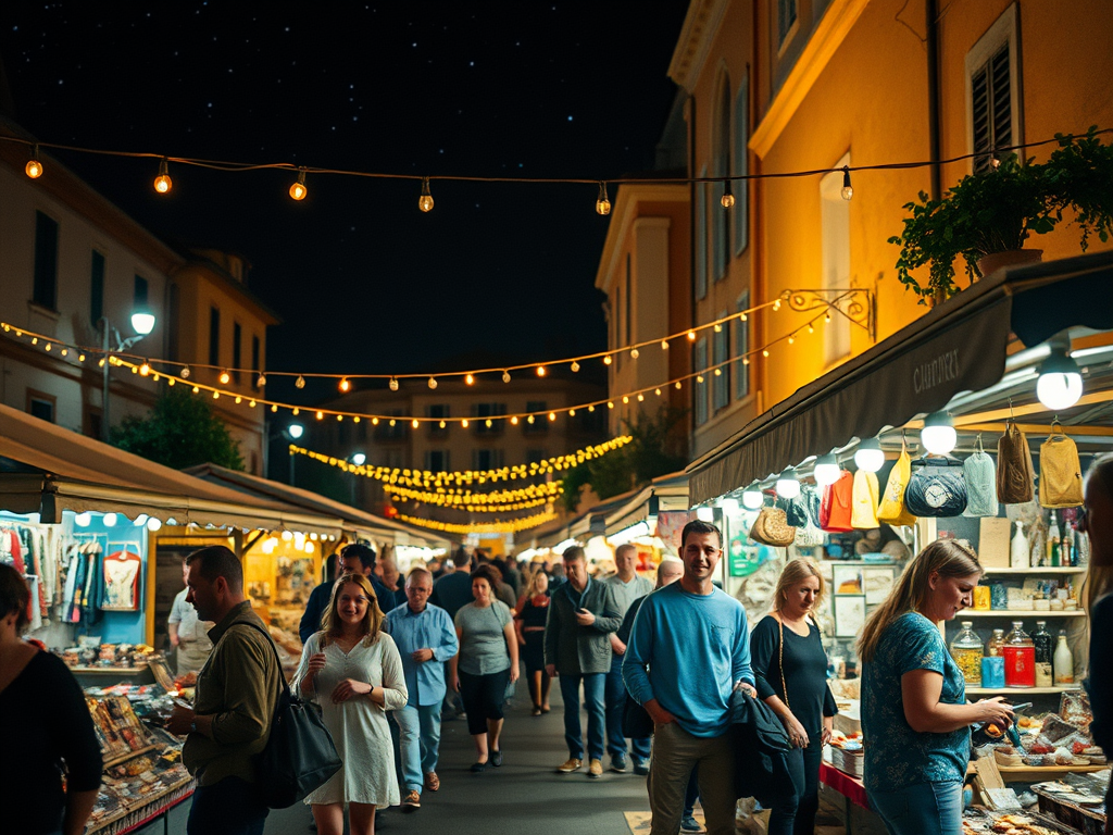 Luci, stelle e occasioni: torna il Mercatino serale Ergosfera a Castano&nbsp;Primo