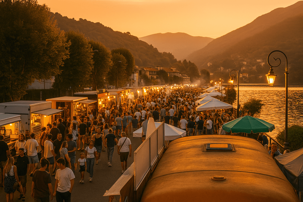Rolling Truck Street Food Festival a Porto Ceresio: Gusto senza&nbsp;confini