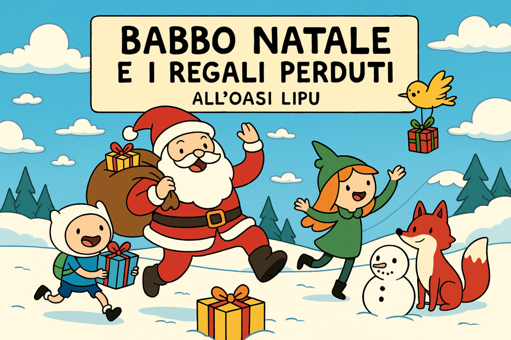 Chi ha rubato il sacco dei regali? L’avventura natalizia per bambini nella Riserva LIPU di&nbsp;Inarzo