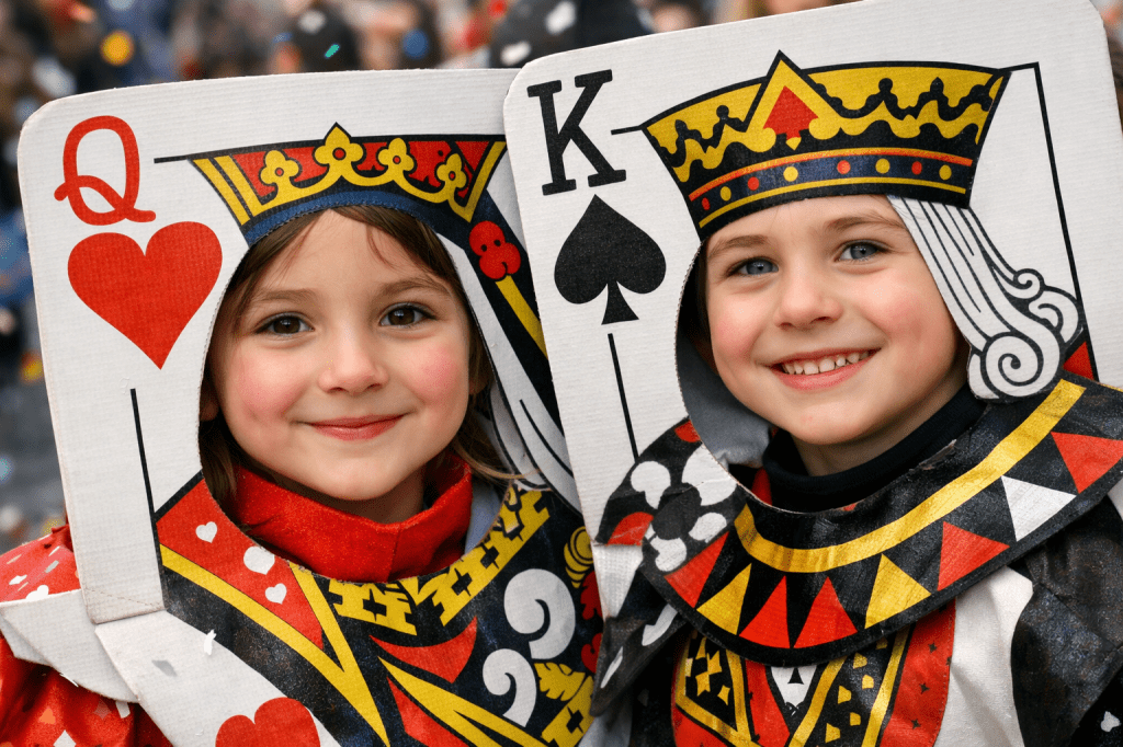 Coriandoli, carte da gioco e risate: il Carnevale accende&nbsp;Saronno