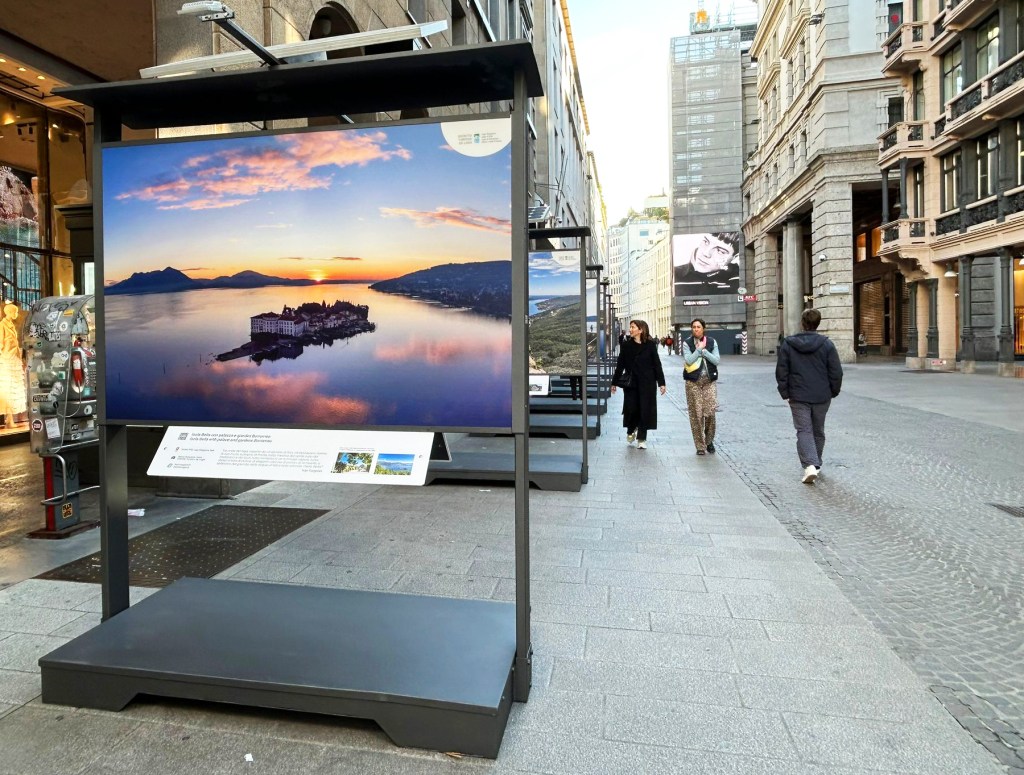 Il Distretto Turistico dei Laghi porta acqua e luce in pieno centro a&nbsp;Milano