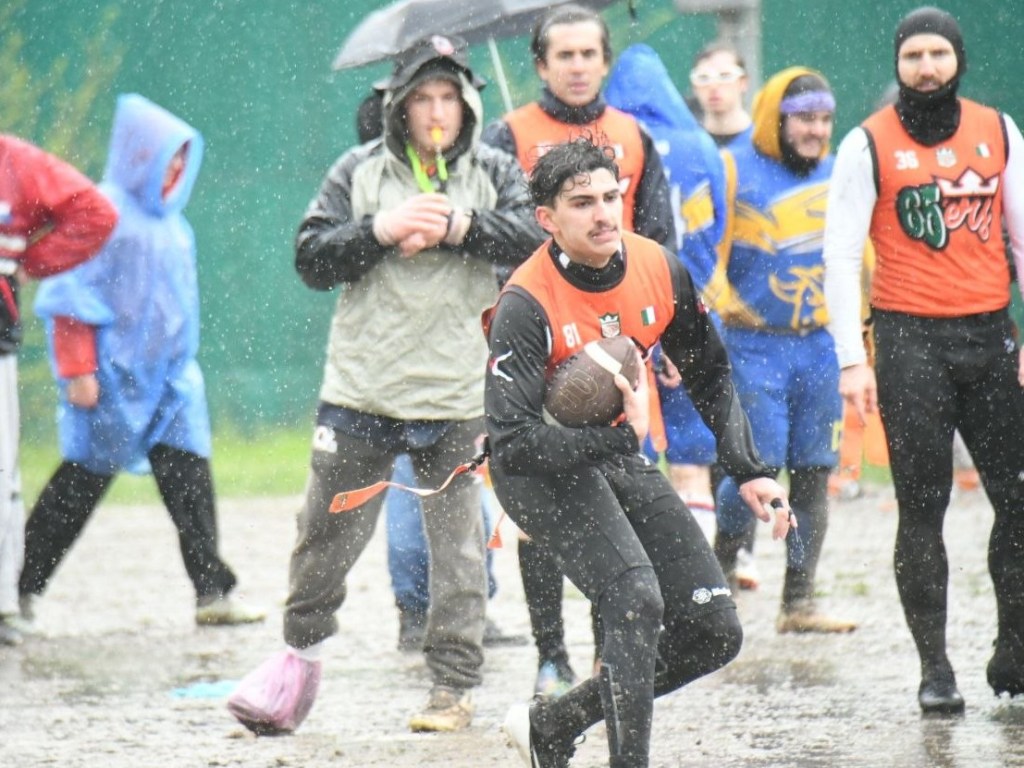 Esordio vincente per i Frogs 65ers nel Campionato Nazionale Flag Senior: 44 – 12 sui Giaguari Torino nel primo&nbsp;Bowl