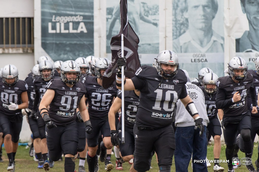 La domenica è neroargento: i Frogs ospitano le aquile ferrara, in campo anche le giovanili per il primo bowl di flag&nbsp;football