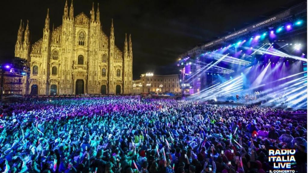 Radio Italia Live 2026 torna in piazza Duomo: Milano pronta a trasformarsi in un karaoke sotto le&nbsp;guglie