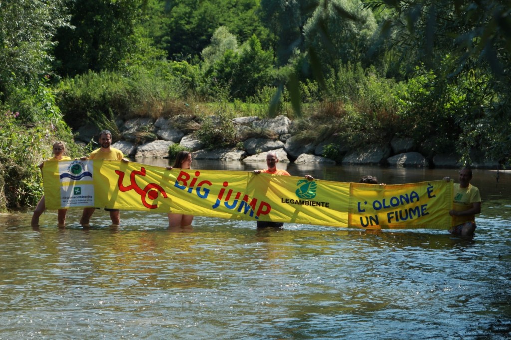 Un tuffo per l’Olona: domenica ai Mulini di Gurone torna il Big&nbsp;Jump